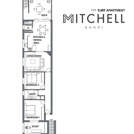 The Mitchell Bondi Apartment Sydney Exterior photo